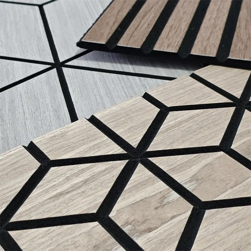 Veneer Slats murum panel